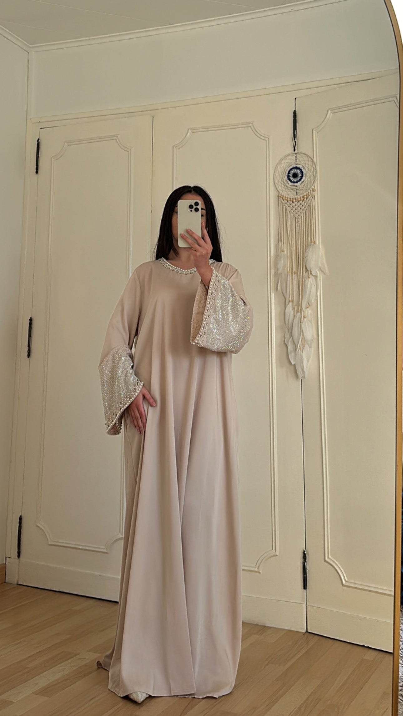 Abaya strass