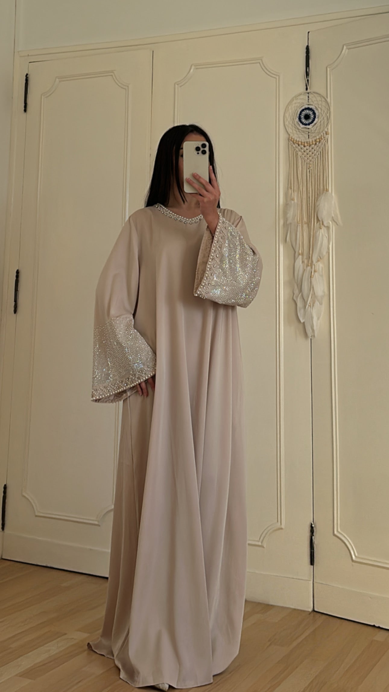 Abaya strass