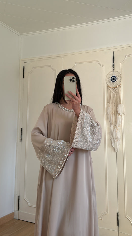 Abaya strass